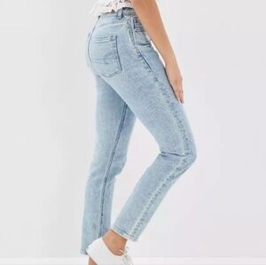 American Eagle Strigid Mom Jeans Size 0 Long